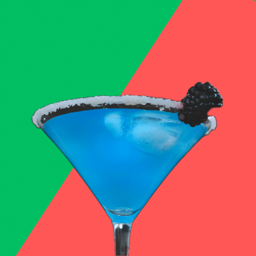 Blueberry Martini cocktail recipe